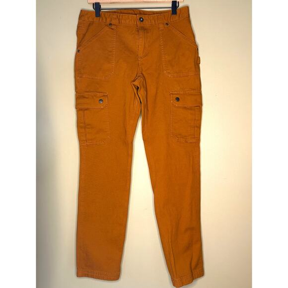 Duluth Trading Womens Curvesetter Waistband Pants HIking Carpenter 10 x 31 - Picture 2 of 9